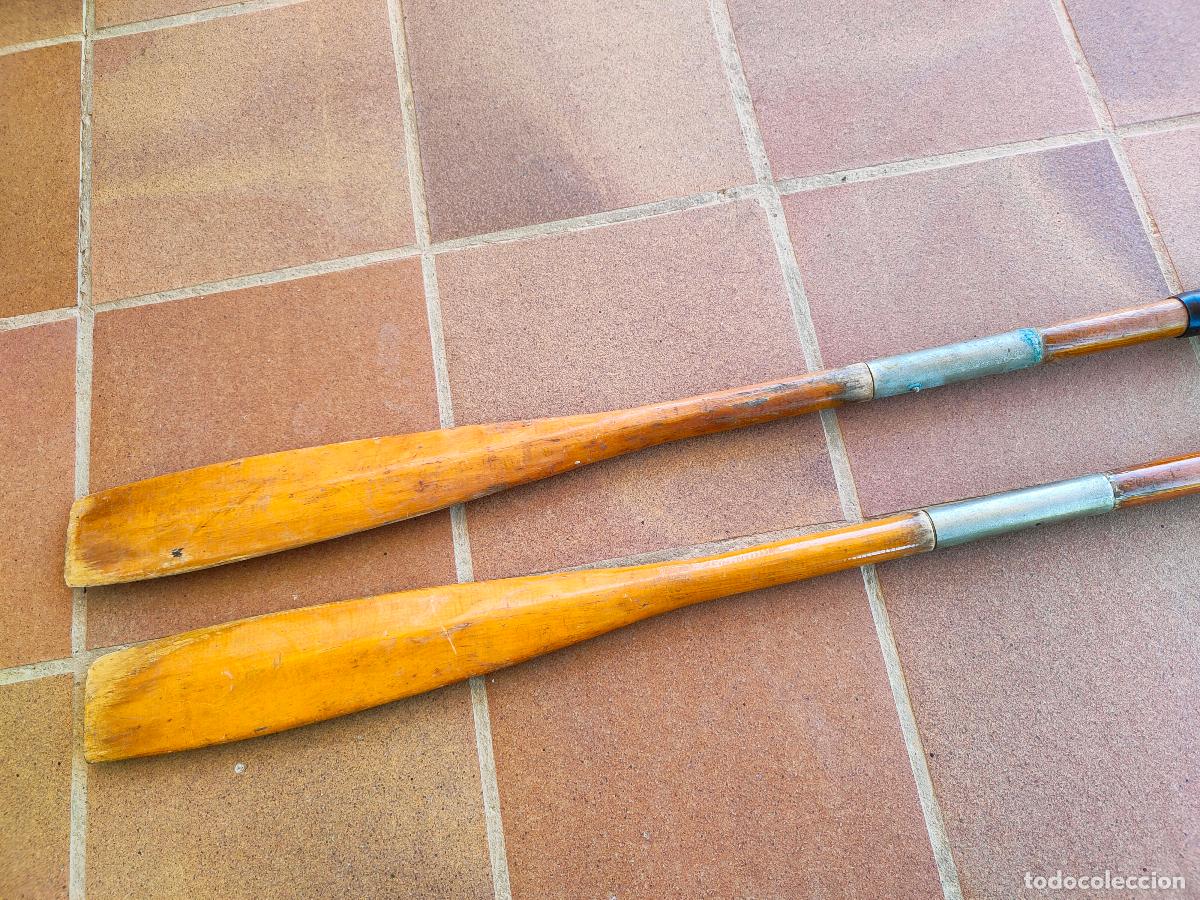 Antig&uuml;edades: Remos antiguos de madera - Foto 2