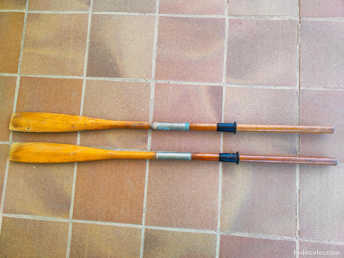 Antig&uuml;edades: Remos antiguos de madera - Foto 1