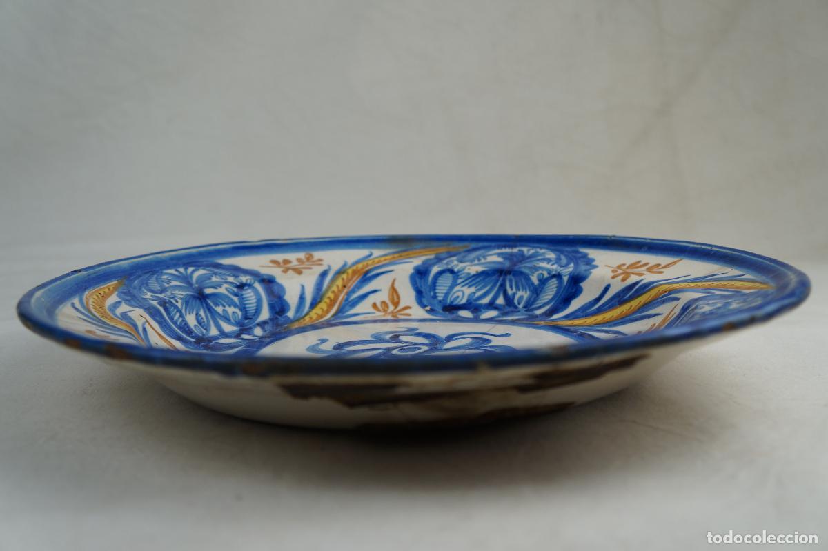 Antig&uuml;edades: Plato &ndash; Manises &ndash; Siglo XIX - Foto 3