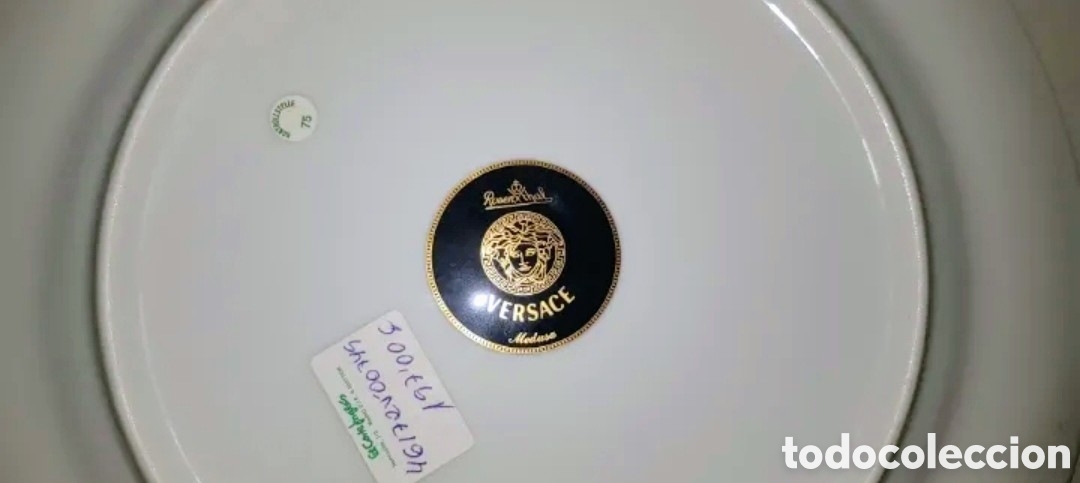 Antig&uuml;edades: Plato de presentaci&oacute;n Ikarus medusa Versace - Foto 5