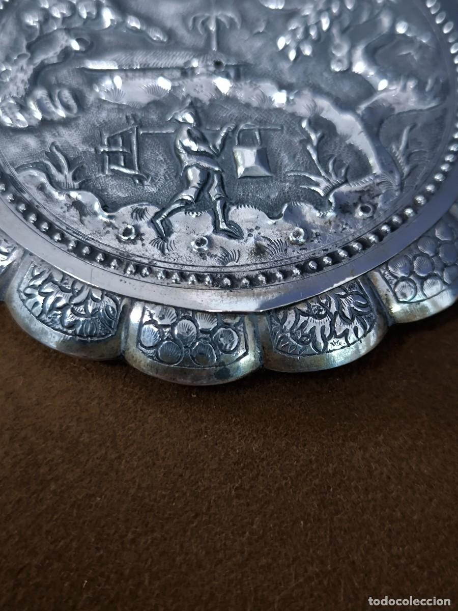 Antig&uuml;edades: POLVERA CHINA EN PLATA BAJA - Foto 3