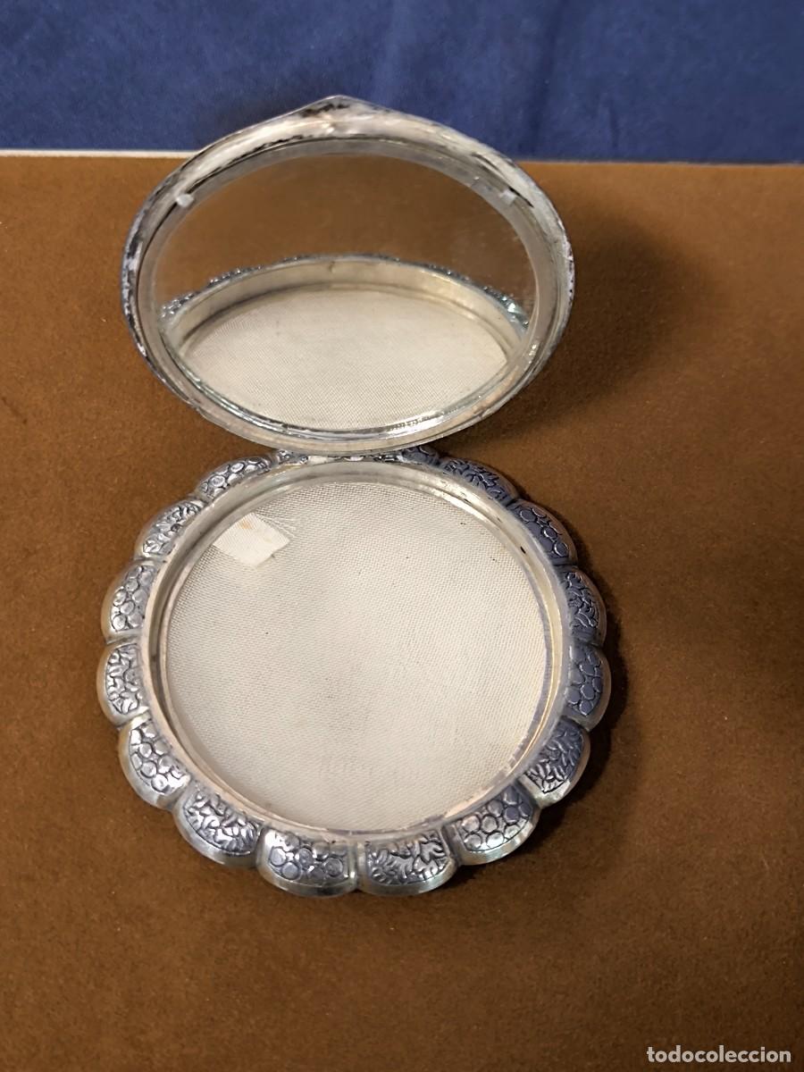 Antig&uuml;edades: POLVERA CHINA EN PLATA BAJA - Foto 4