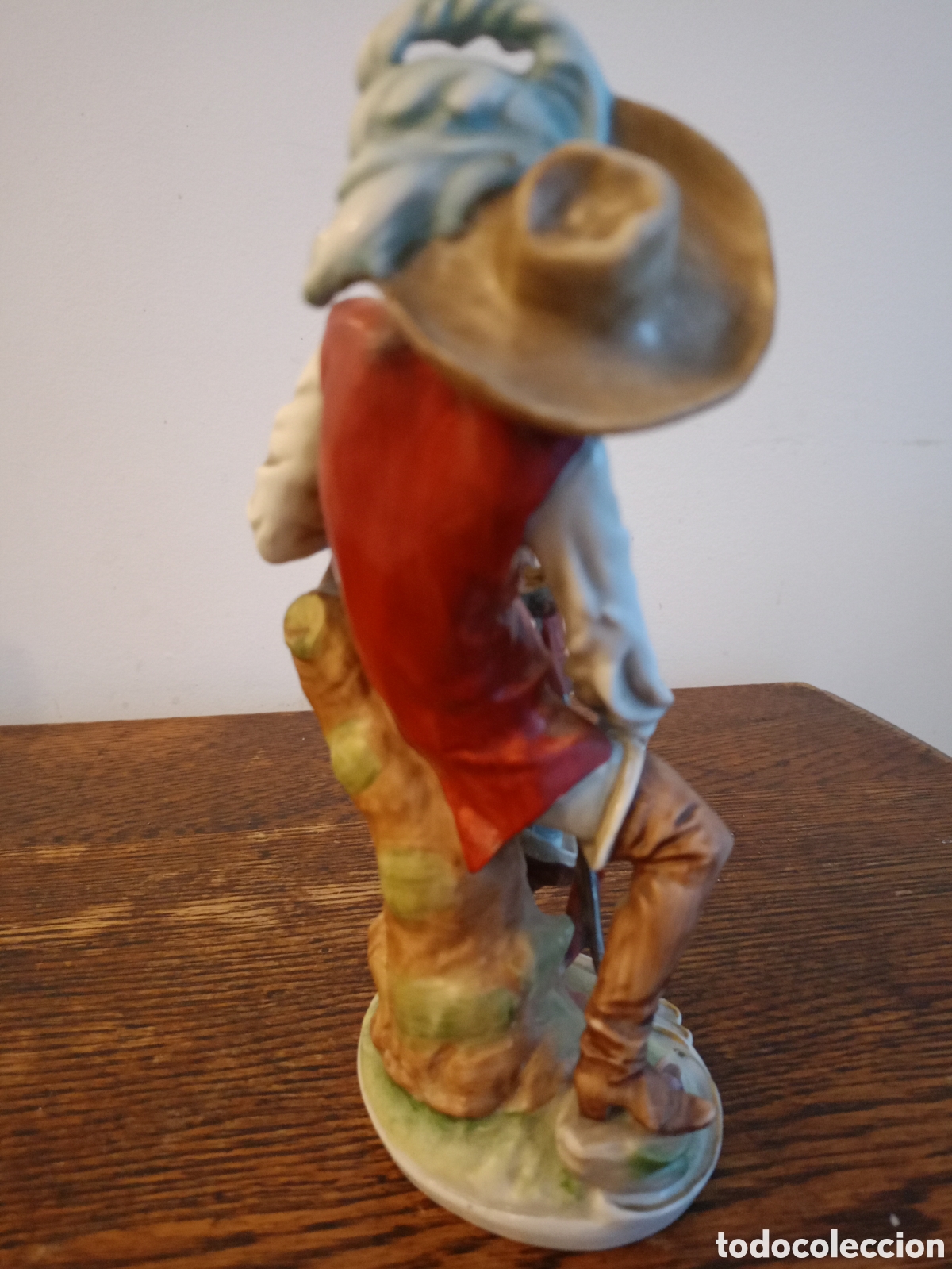Antig&uuml;edades: Antigua figura de Capodimonte - Foto 2