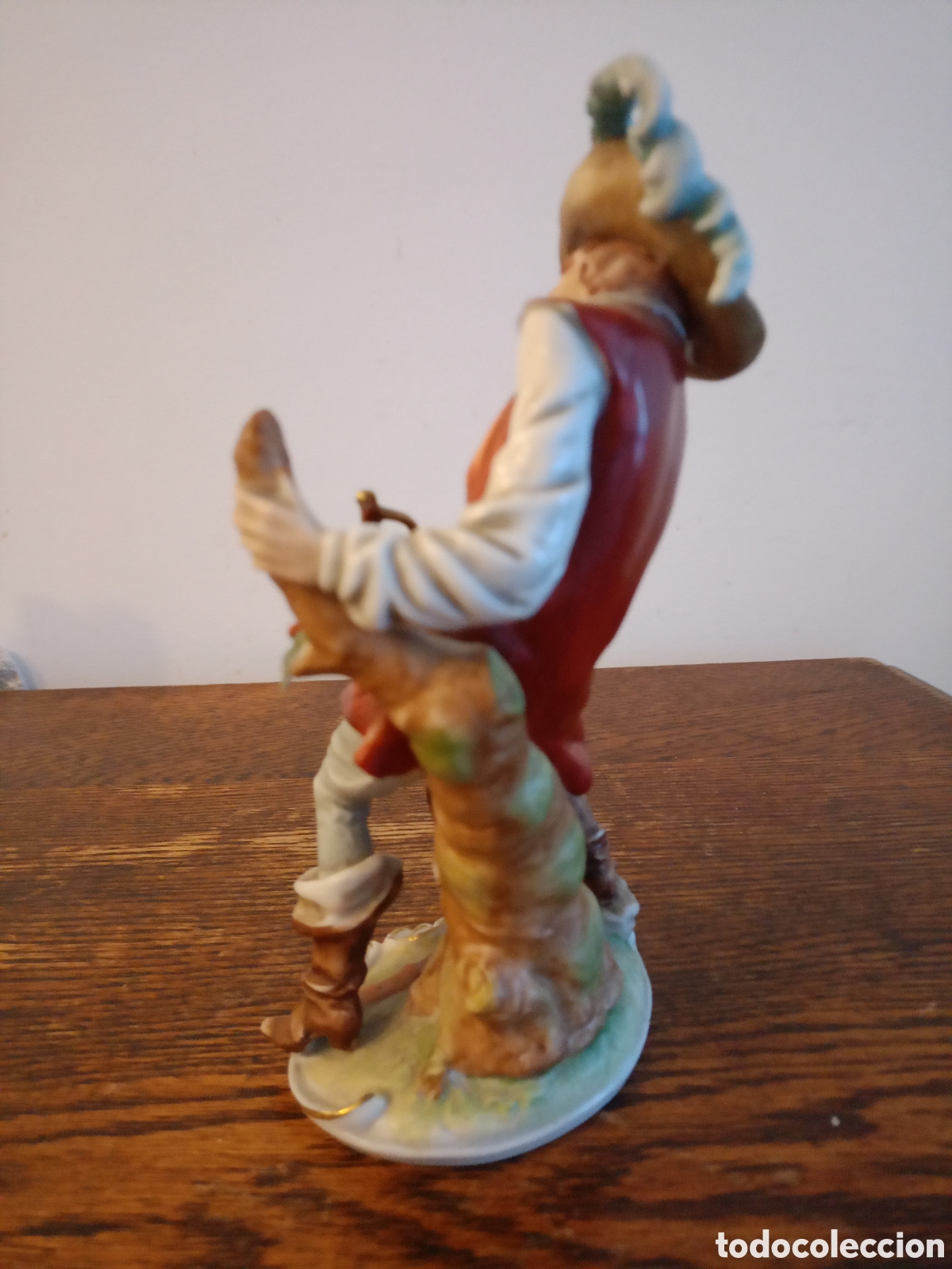 Antig&uuml;edades: Antigua figura de Capodimonte - Foto 3