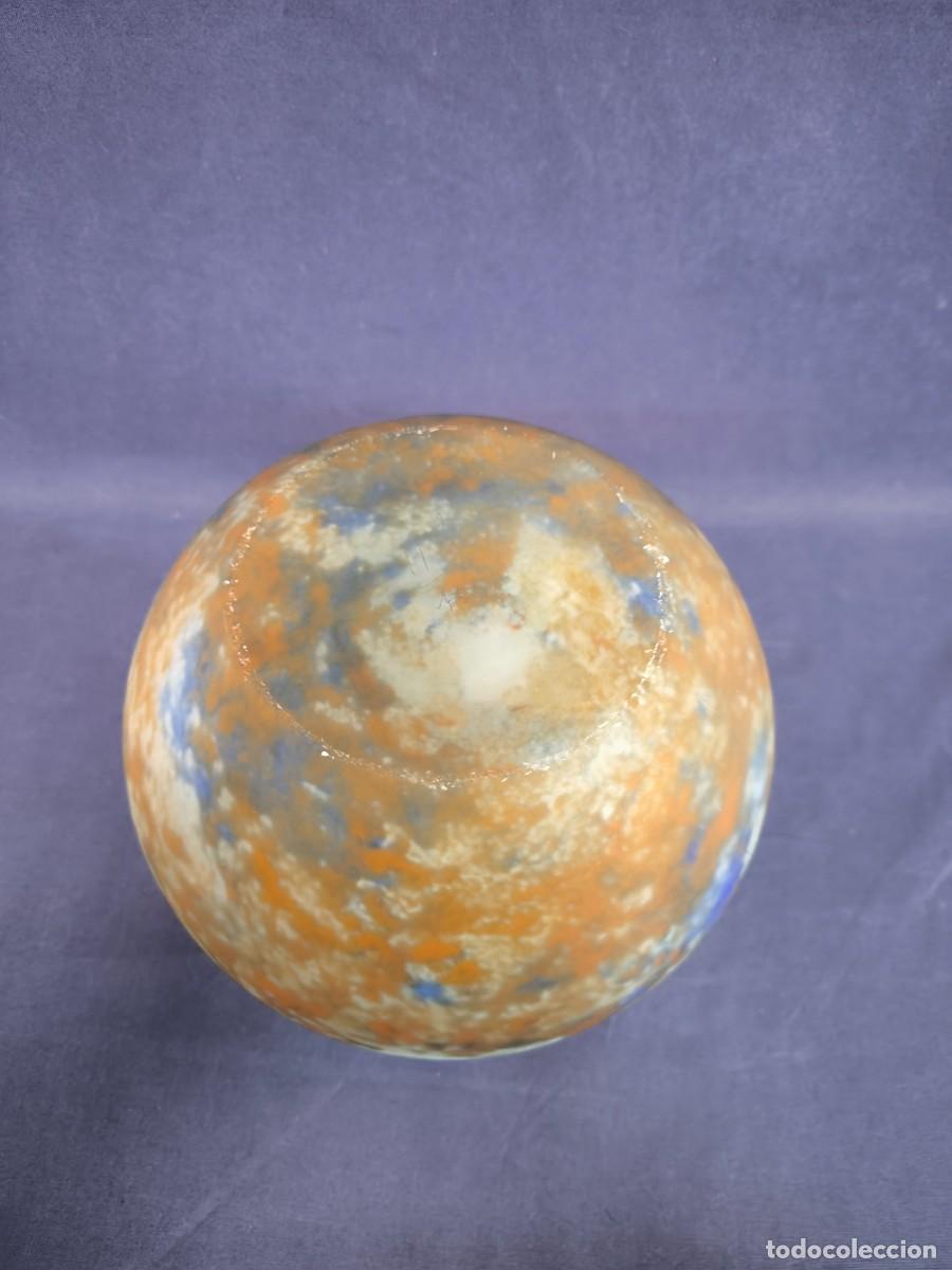 Antig&uuml;edades: JARRON EN PATE VERRE EN AZUL LORRAINE - Foto 7