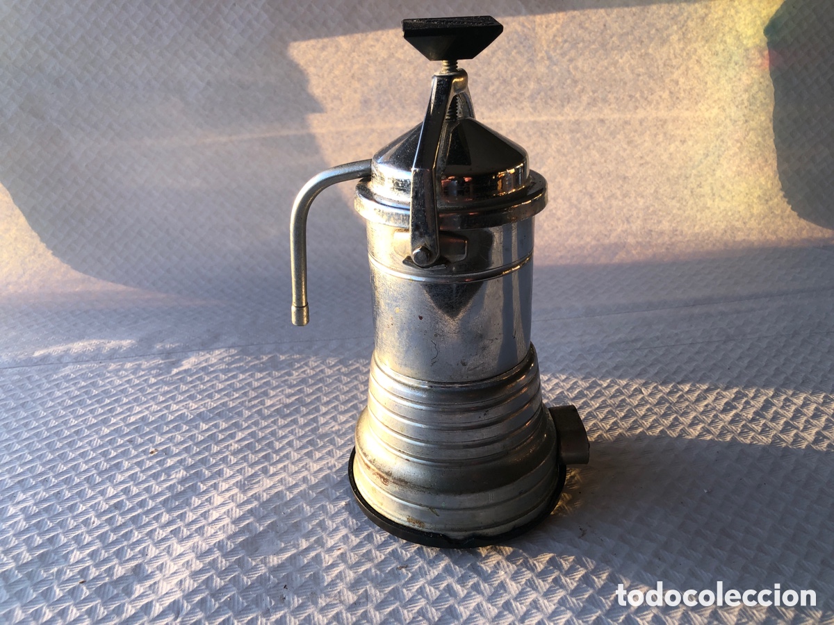 Antiguidades: Antigua y rara cafetera electrica SUPERMOKA paris