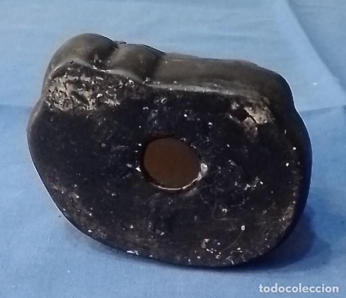 Antig&uuml;edades: figura barro buda sentado - Foto 7