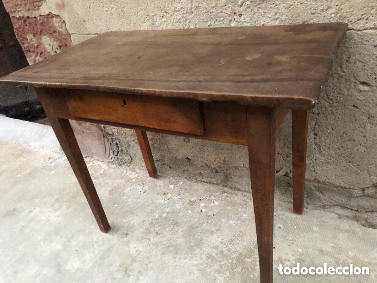 Antig&uuml;edades: ANTIGUA MESA TOCINERA DE COCINA. - Foto 3
