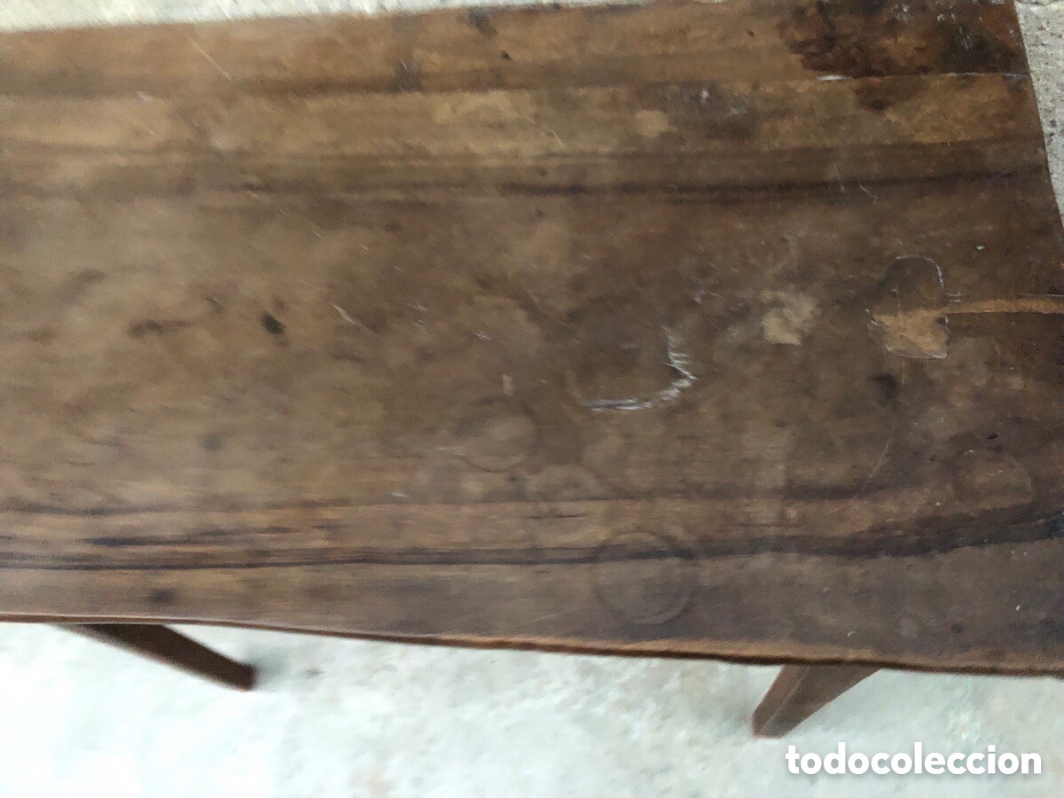 Antig&uuml;edades: ANTIGUA MESA TOCINERA DE COCINA. - Foto 5
