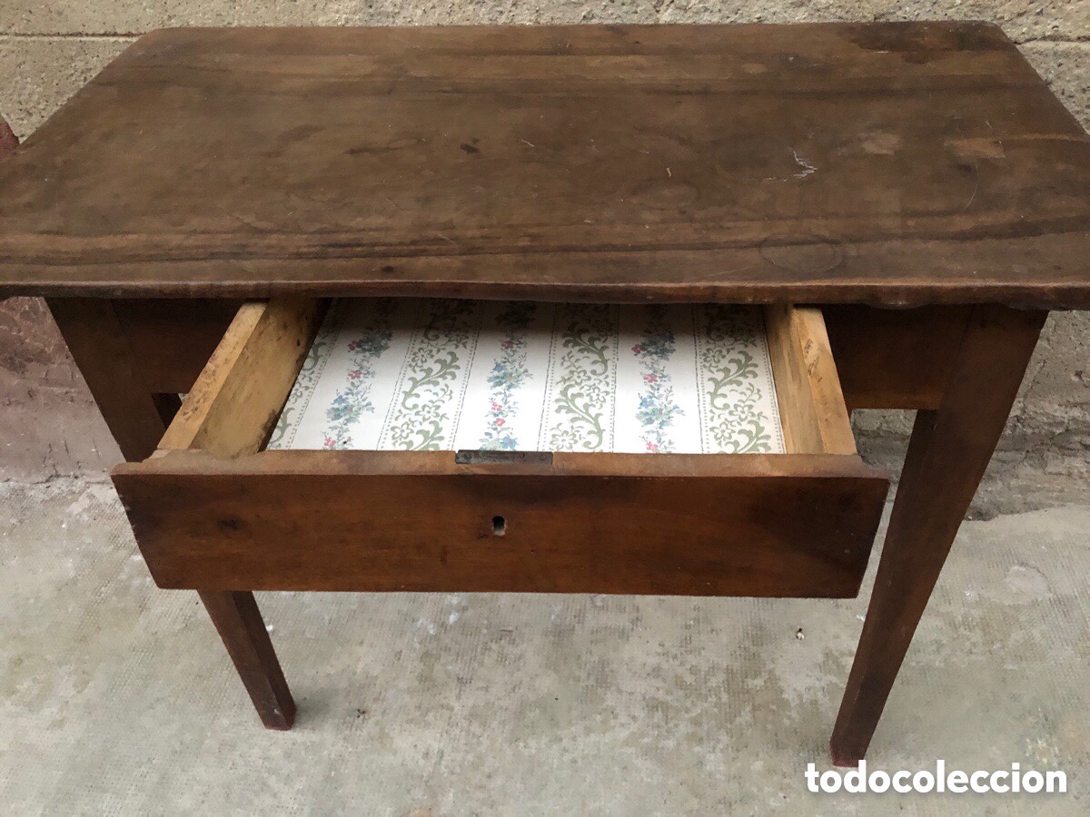 Antig&uuml;edades: ANTIGUA MESA TOCINERA DE COCINA. - Foto 6