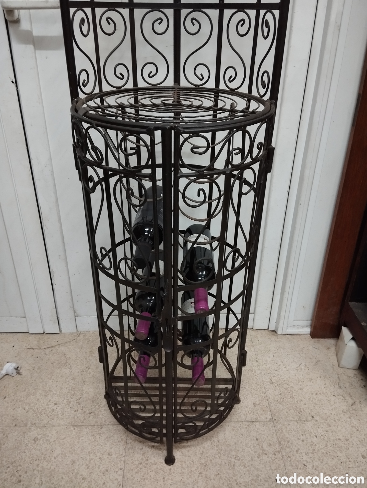 Antig&uuml;edades: Botellero de vino antiguo - Foto 2