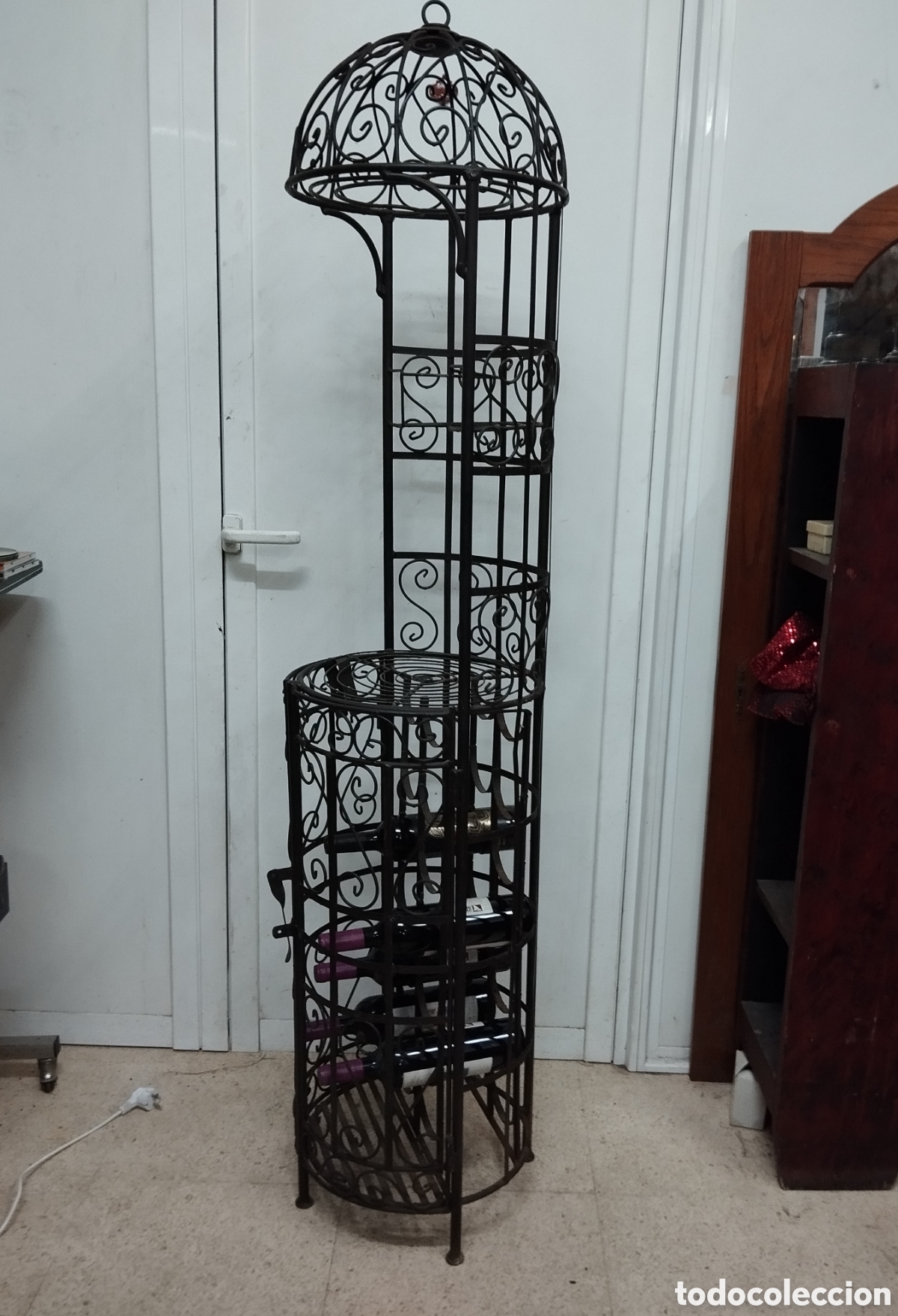 Antig&uuml;edades: Botellero de vino antiguo - Foto 14