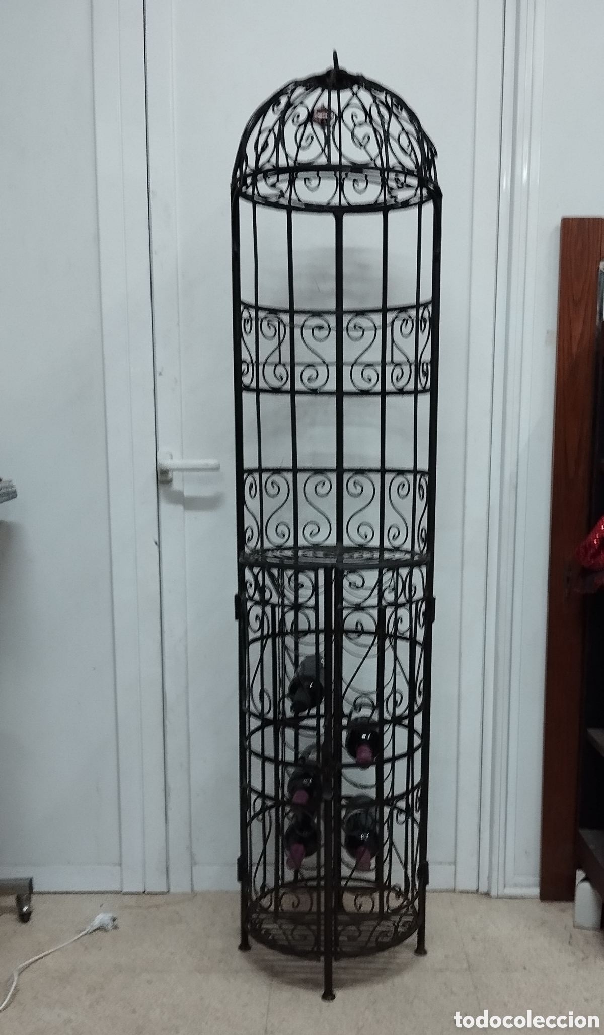 Antig&uuml;edades: Botellero de vino antiguo - Foto 1