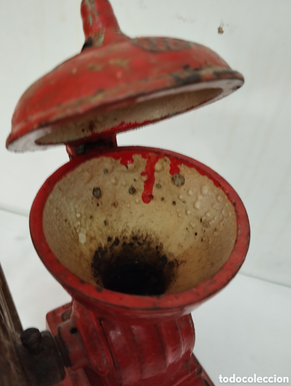 Antig&uuml;edades: Molinillo de caf&eacute; hierro fundido ORIGINAL - Foto 7