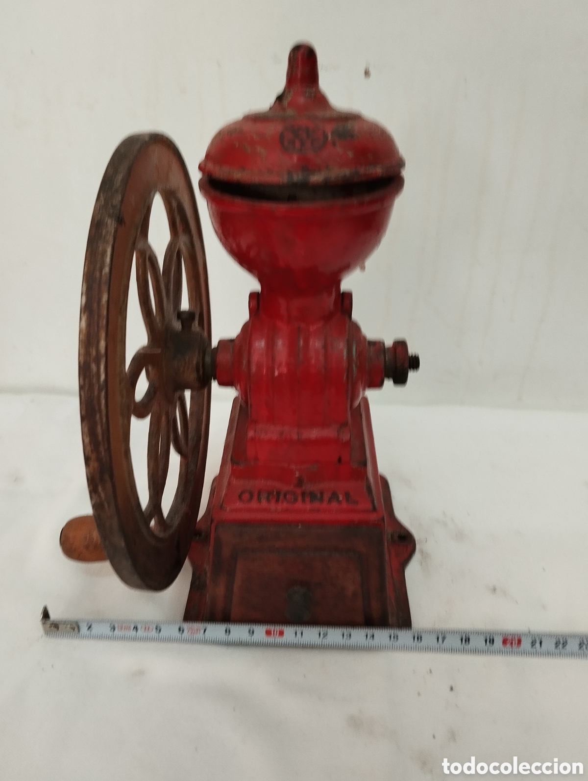 Antig&uuml;edades: Molinillo de caf&eacute; hierro fundido ORIGINAL - Foto 12