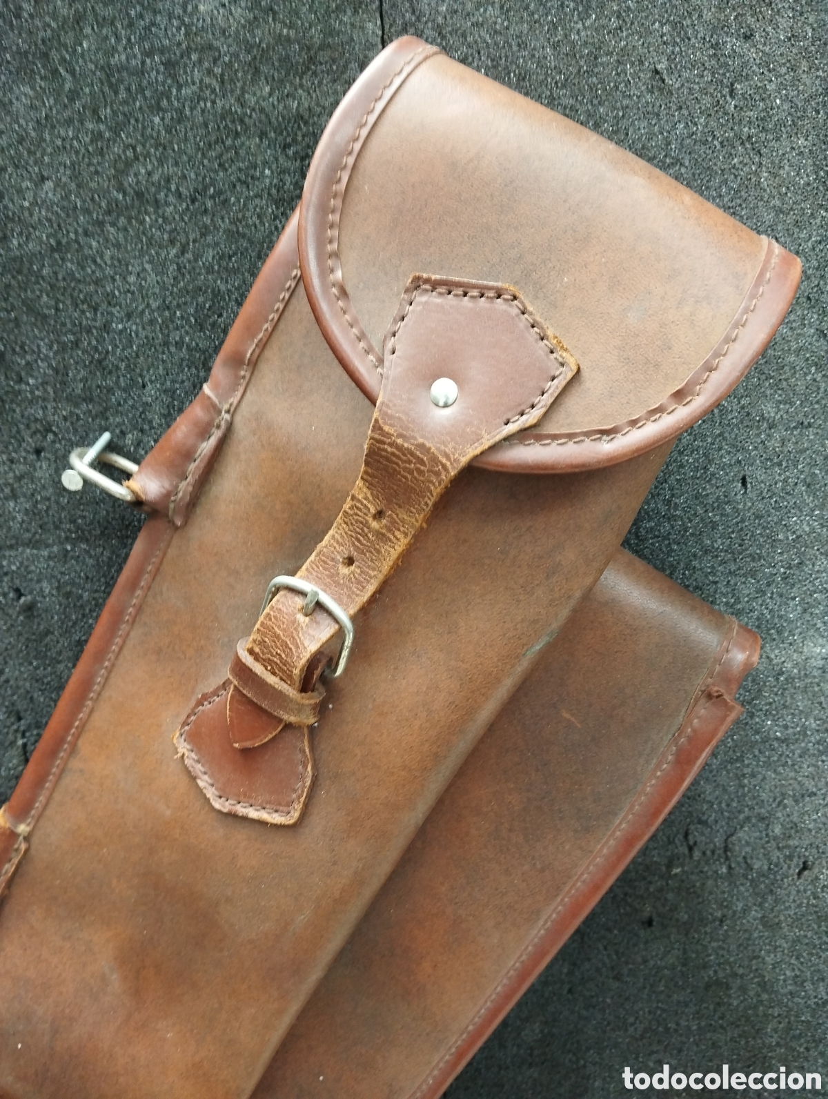 Antig&uuml;edades: Funda de escopeta de caza - Foto 3