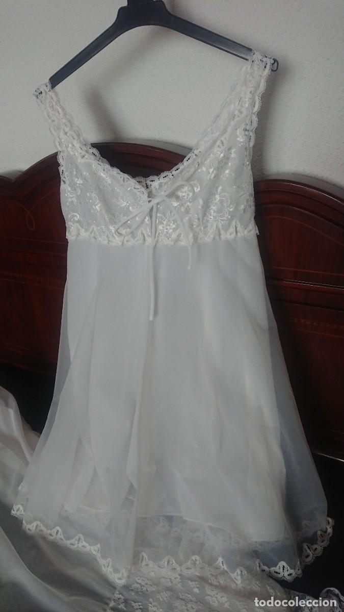 Antig&uuml;edades: Conjunto de lencer&iacute;a, marca Mitjans, talla 3 - Foto 4