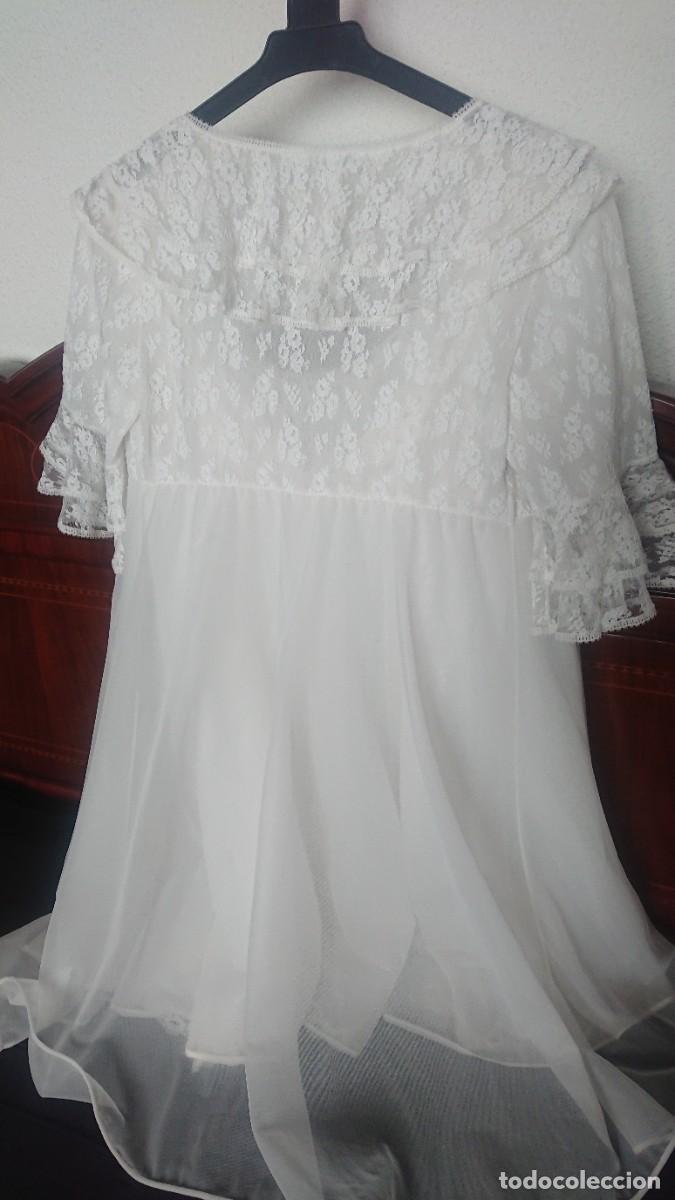 Antig&uuml;edades: Conjunto de lencer&iacute;a, marca Mitjans, talla 3 - Foto 5