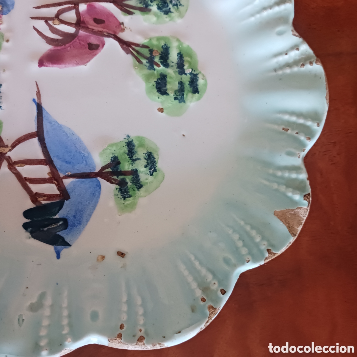 Antig&uuml;edades: Antiguos platos de manises - Foto 4