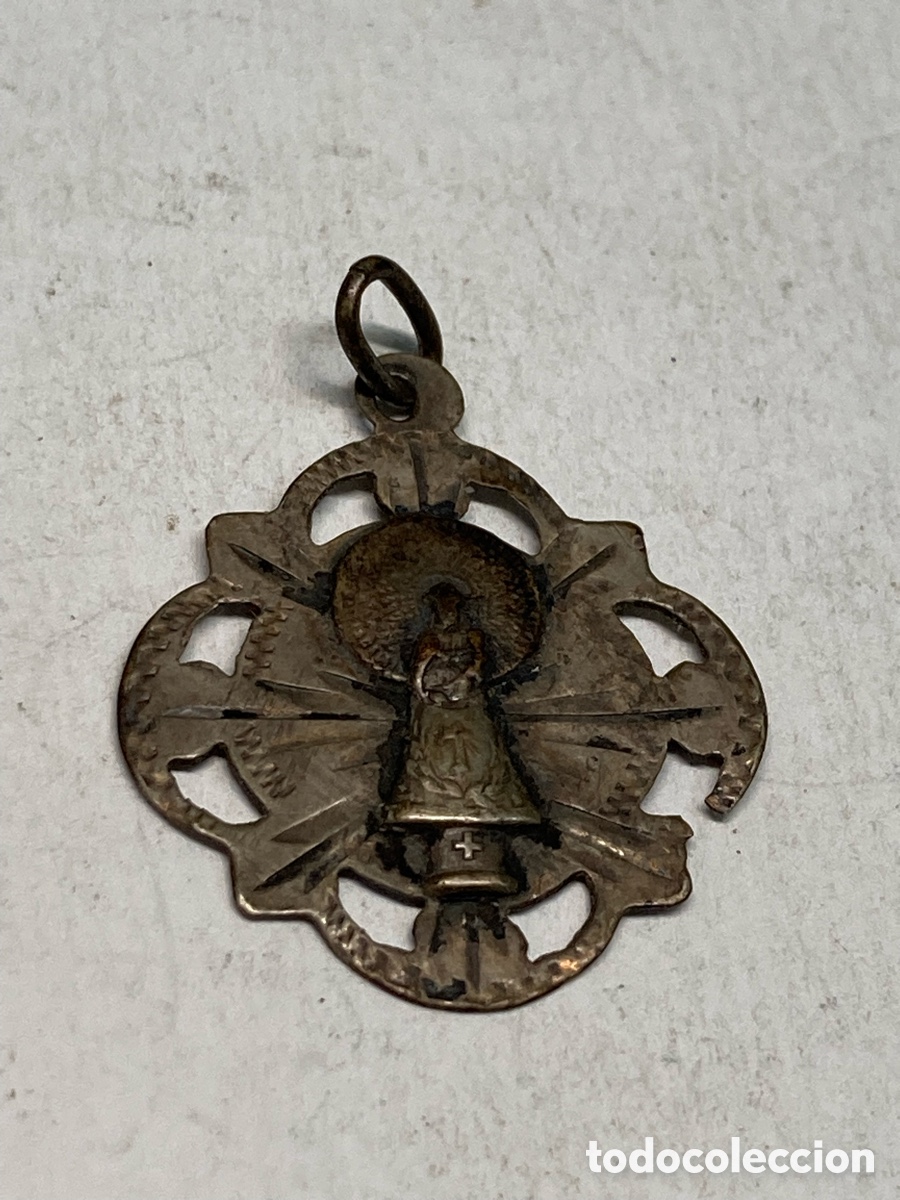 Antig&uuml;edades: Medalla de plata religiosa C318 - Foto 1