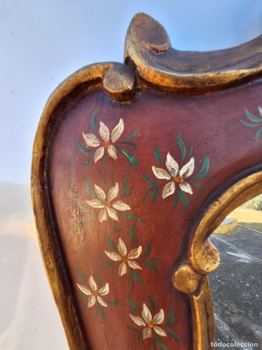 Antig&uuml;edades: ANTIGUA CORNUCOPIA DE MADERA TALLADA - Foto 5