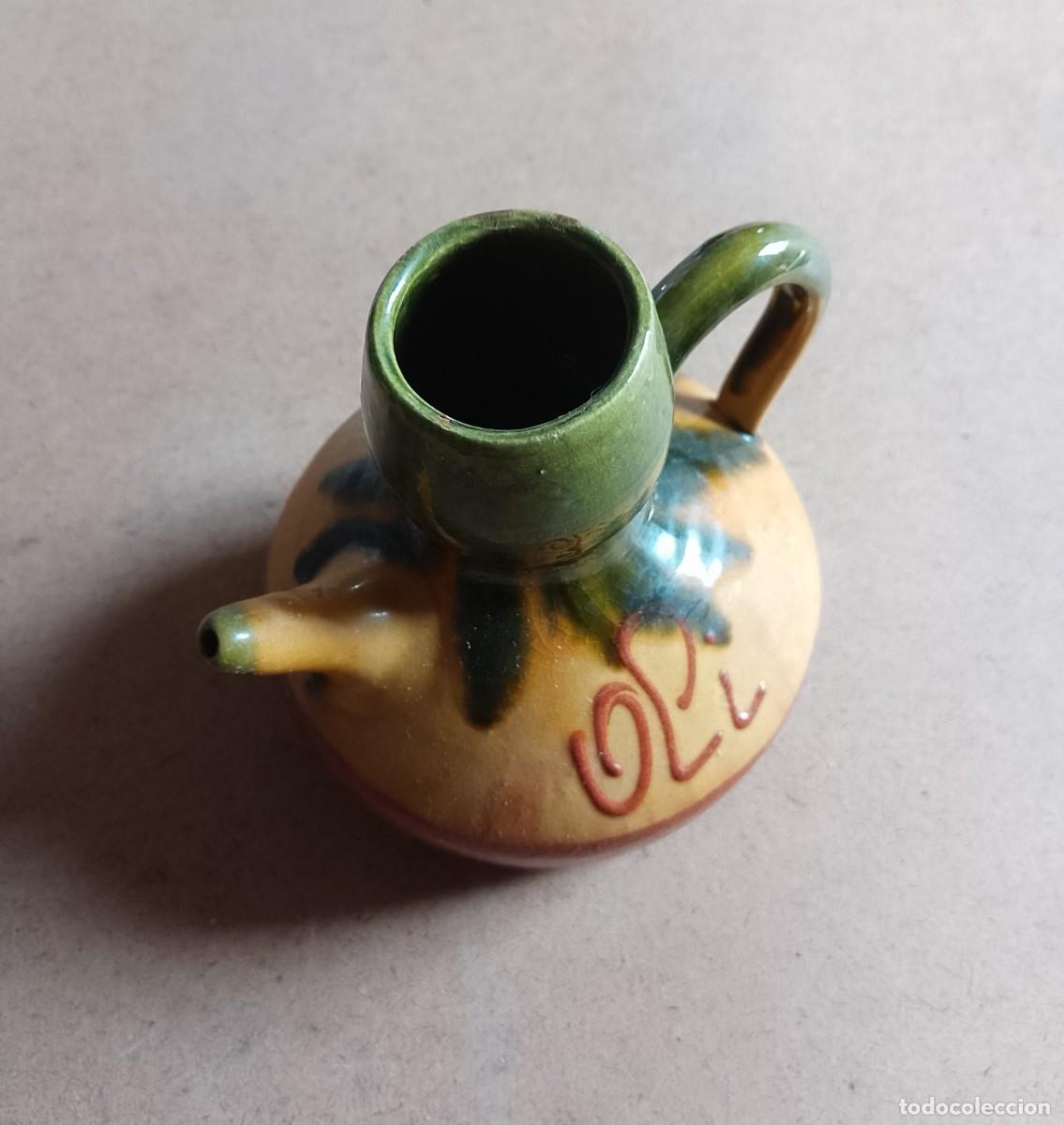 Antig&uuml;edades: Aceitera de cer&aacute;mica - Foto 1