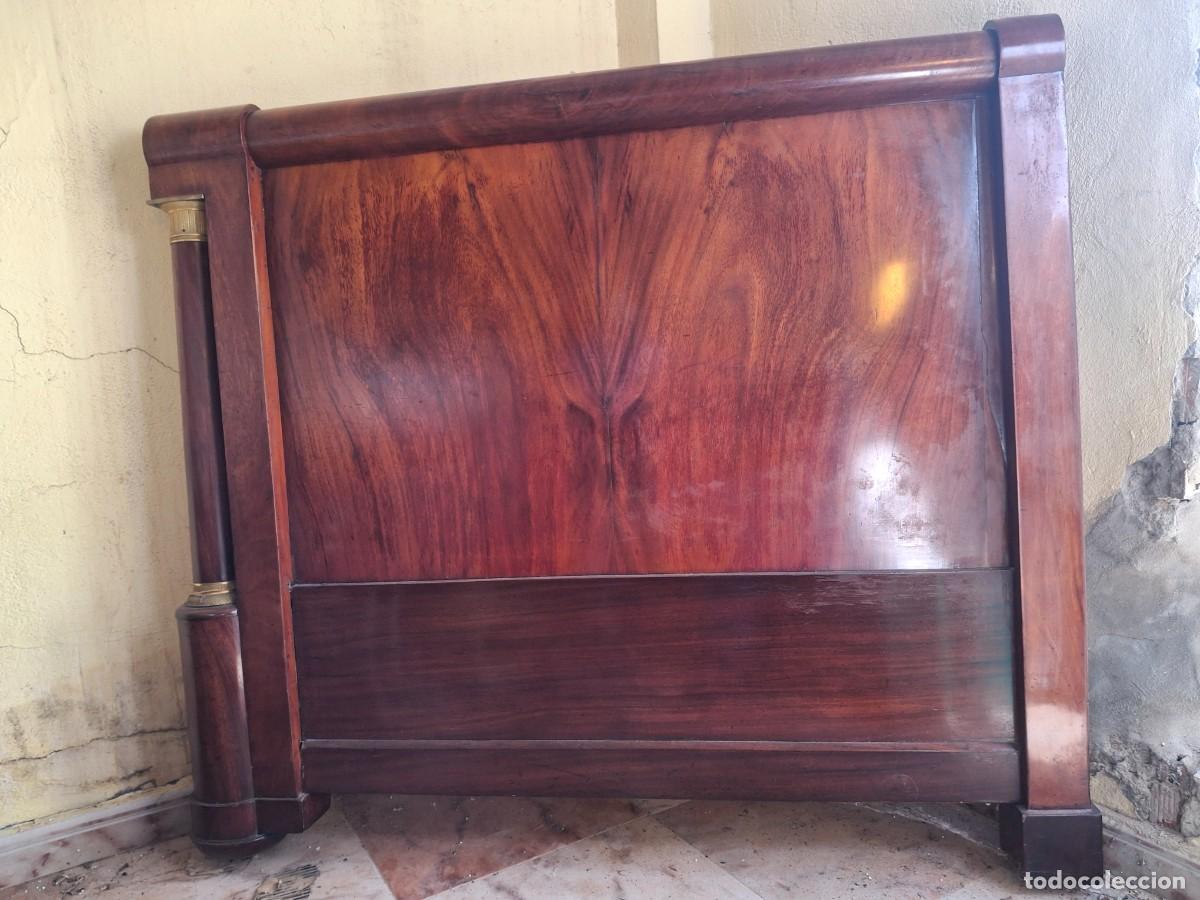 Antig&uuml;edades: CABECEROS DE CAOBA IMPERIO - Foto 1