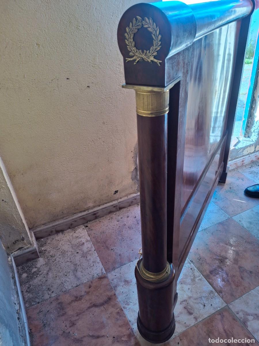 Antig&uuml;edades: CABECEROS DE CAOBA IMPERIO - Foto 4