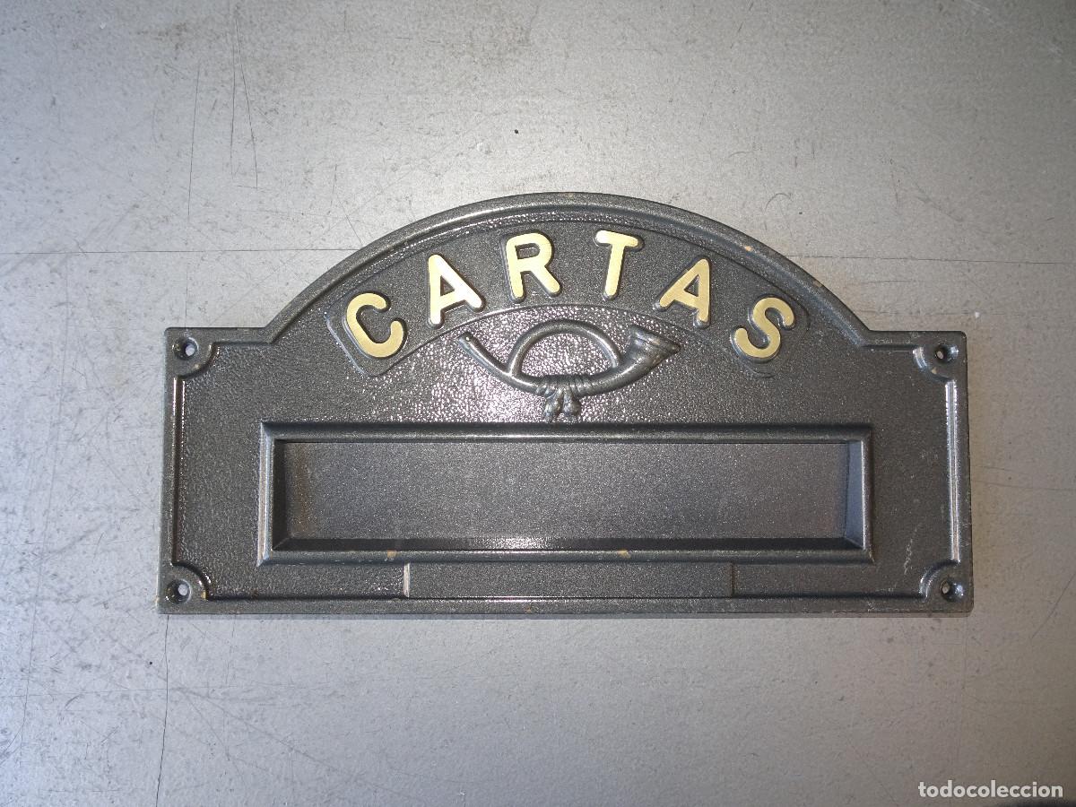 Antig&uuml;edades: Bocacartas en bronce,Correos. - Foto 1