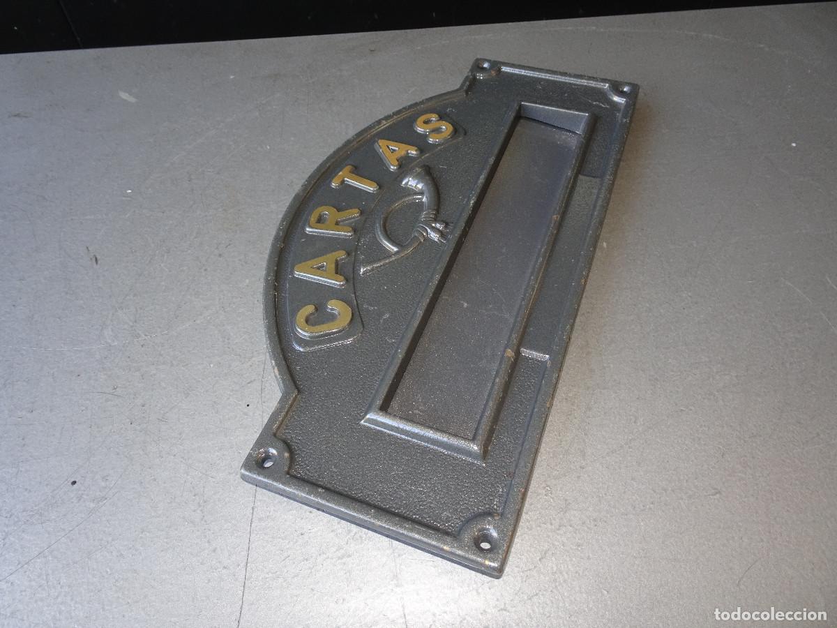 Antig&uuml;edades: Bocacartas en bronce,Correos. - Foto 3