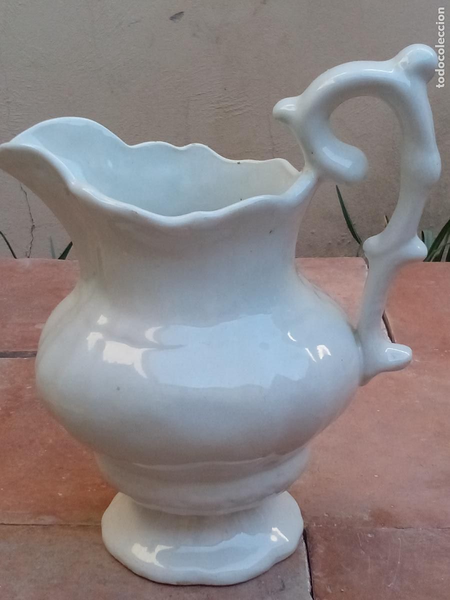 Antig&uuml;edades: Jarra de Sopa Blanca - Foto 2