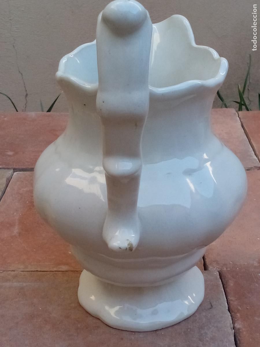 Antig&uuml;edades: Jarra de Sopa Blanca - Foto 3