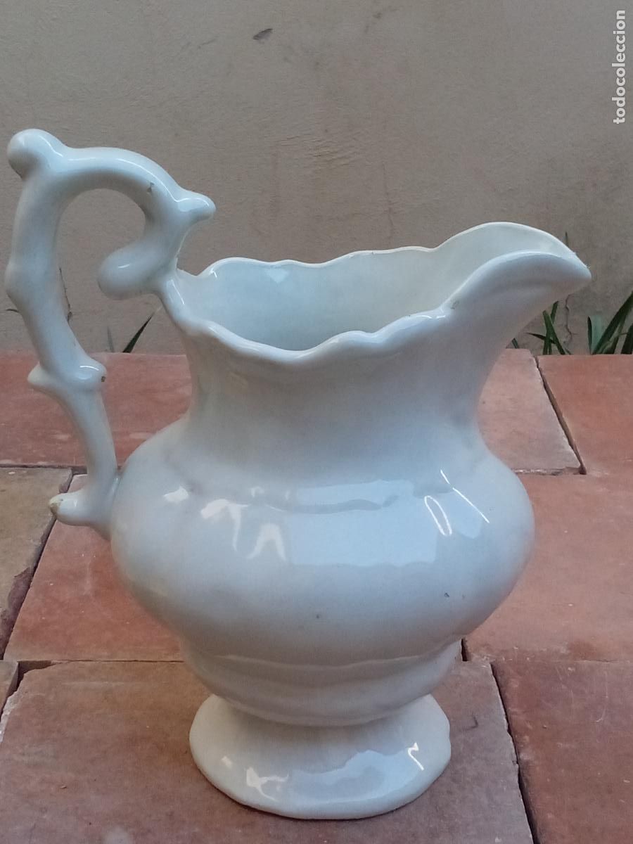 Antig&uuml;edades: Jarra de Sopa Blanca - Foto 4