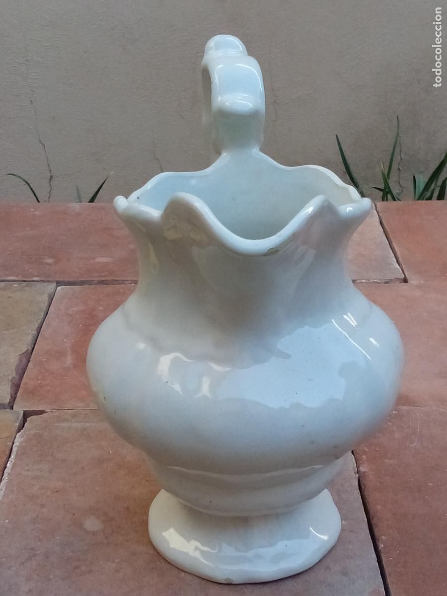 Antig&uuml;edades: Jarra de Sopa Blanca - Foto 5
