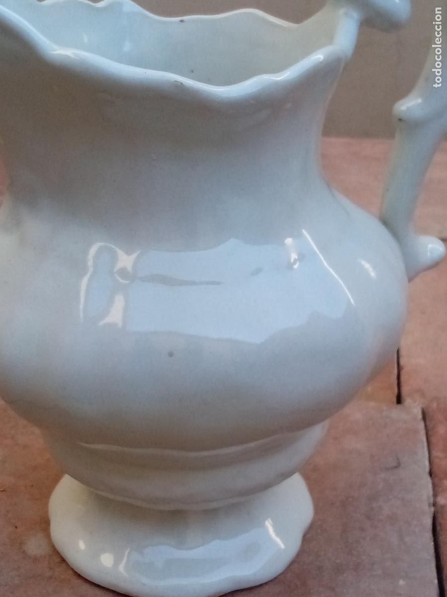 Antig&uuml;edades: Jarra de Sopa Blanca - Foto 8
