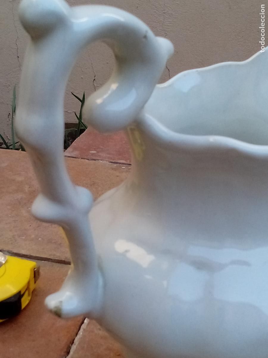 Antig&uuml;edades: Jarra de Sopa Blanca - Foto 10