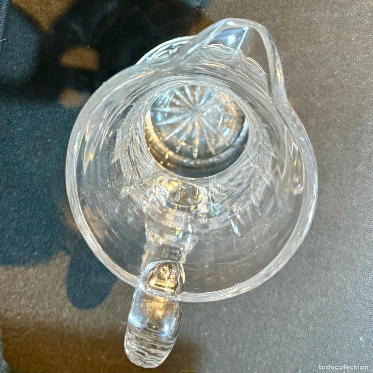 Antig&uuml;edades: PRECIOSA JARRA DE CRISTAL 26cm - Foto 5