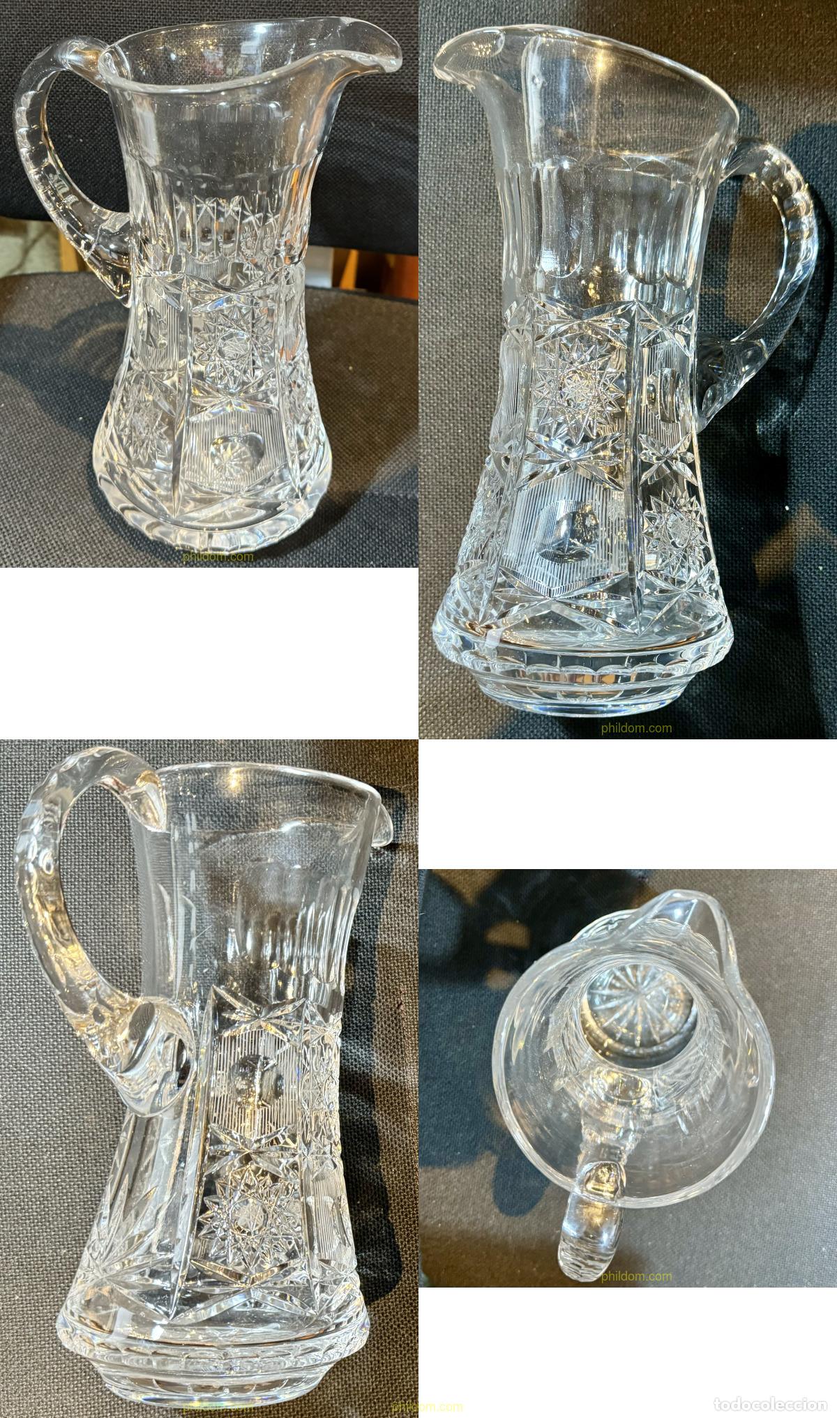 Antig&uuml;edades: PRECIOSA JARRA DE CRISTAL 26cm - Foto 1