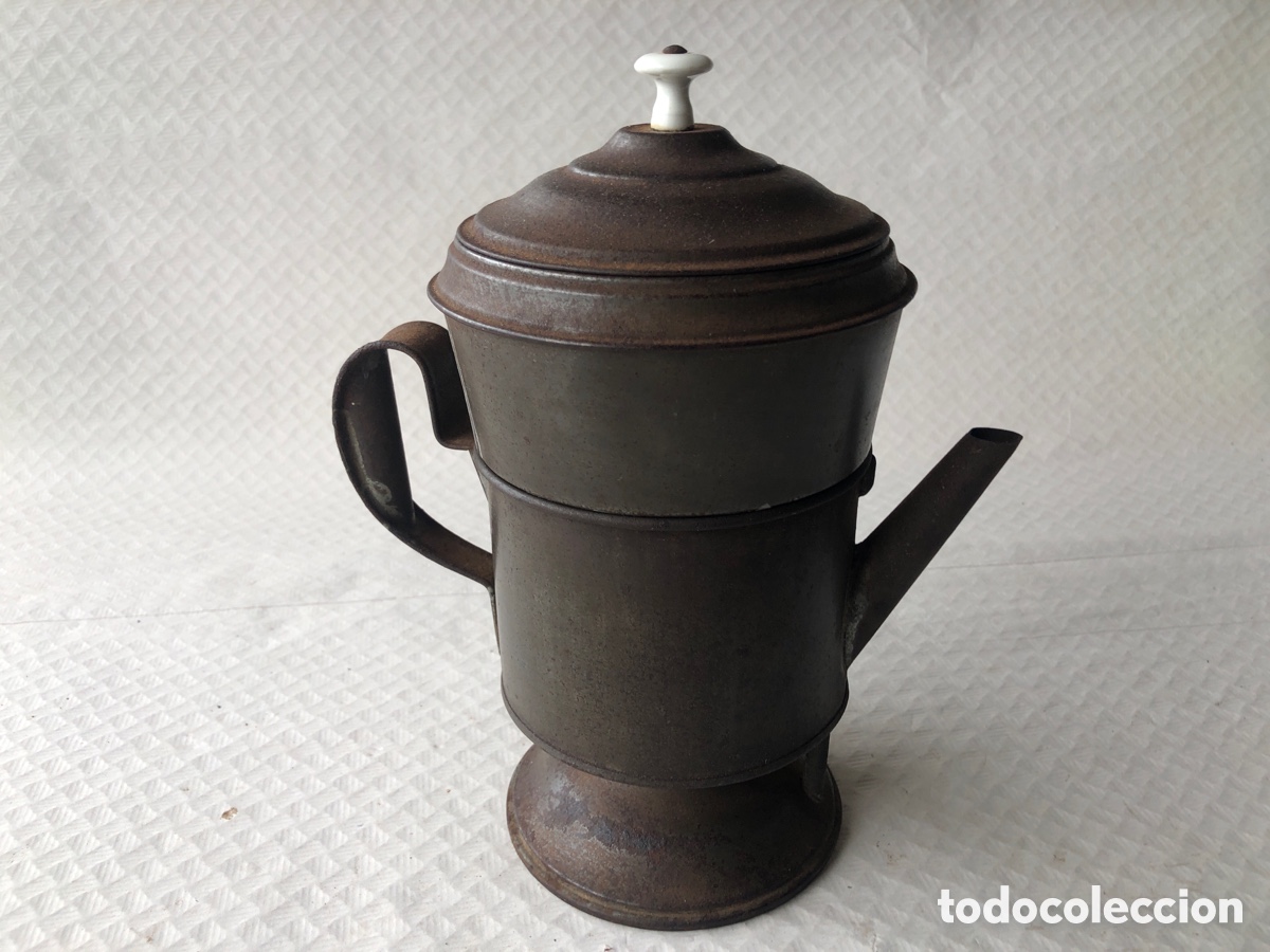 Antig&uuml;edades: Antigua cafetera rara - Foto 4