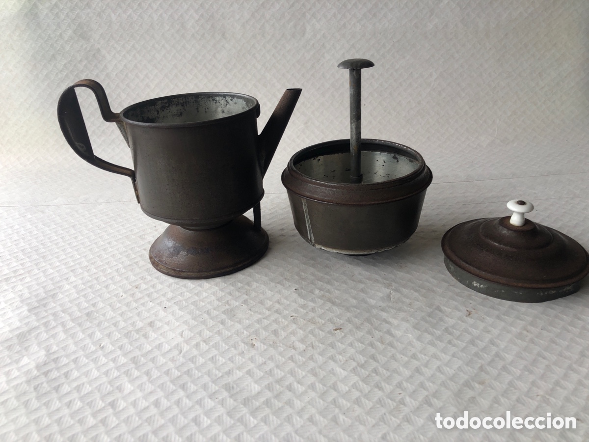 Antig&uuml;edades: Antigua cafetera rara - Foto 5