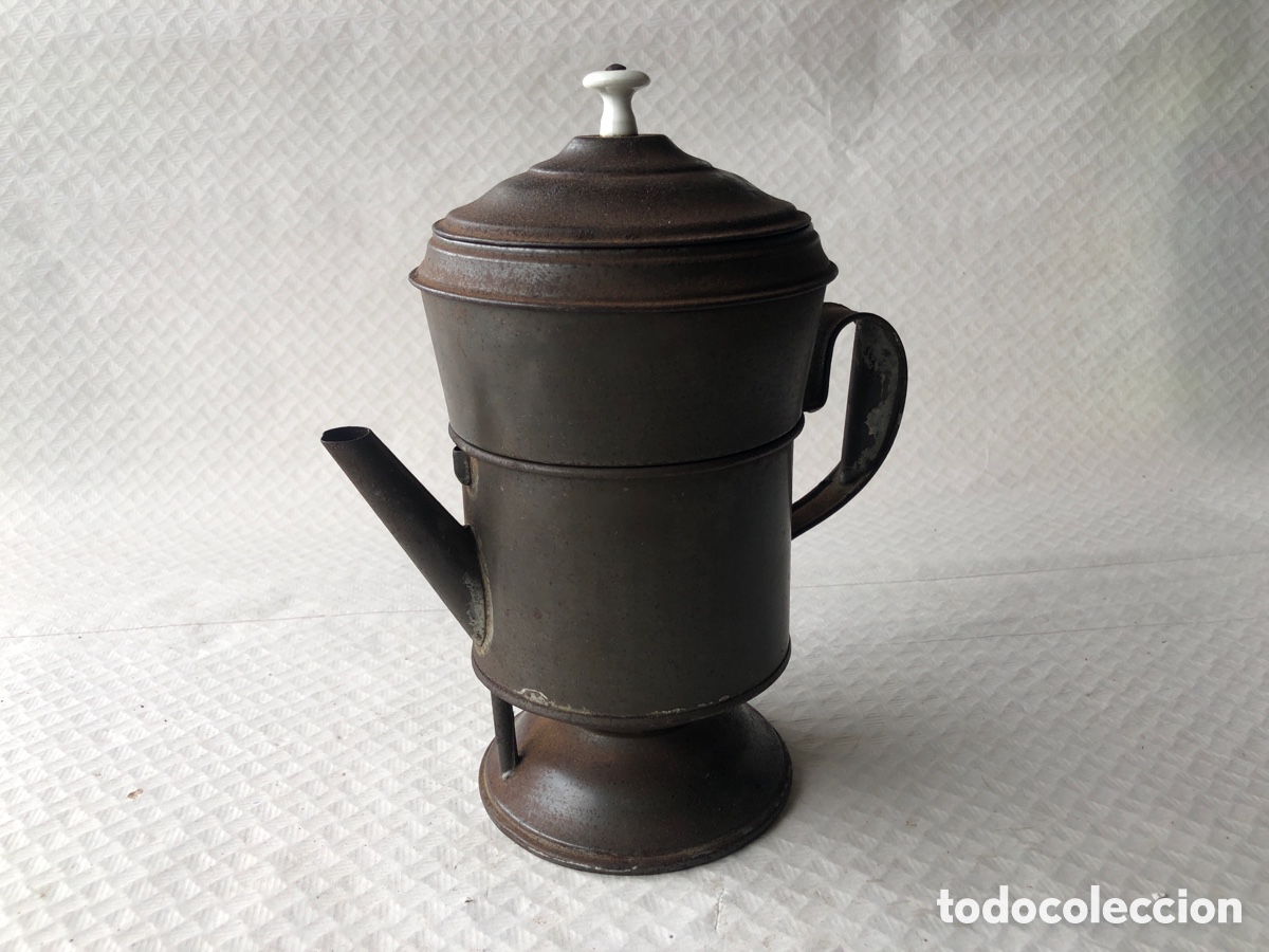 Antig&uuml;edades: Antigua cafetera rara - Foto 1