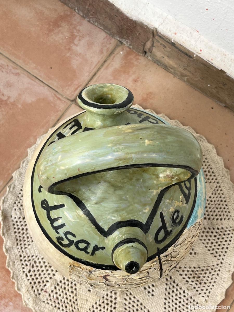Antig&uuml;edades: Bonito botijo dedicado a La Mancha. - Foto 5