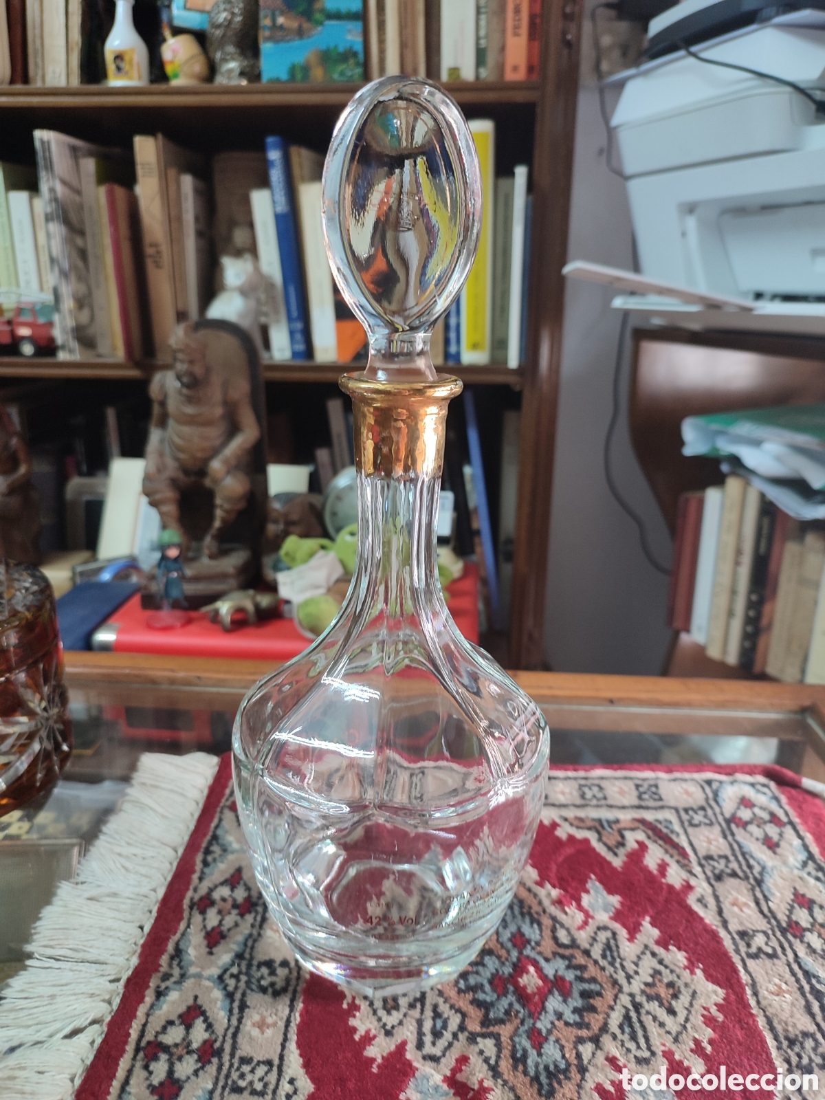 Antig&uuml;edades: Botella Brandy Cardenal Mendoza