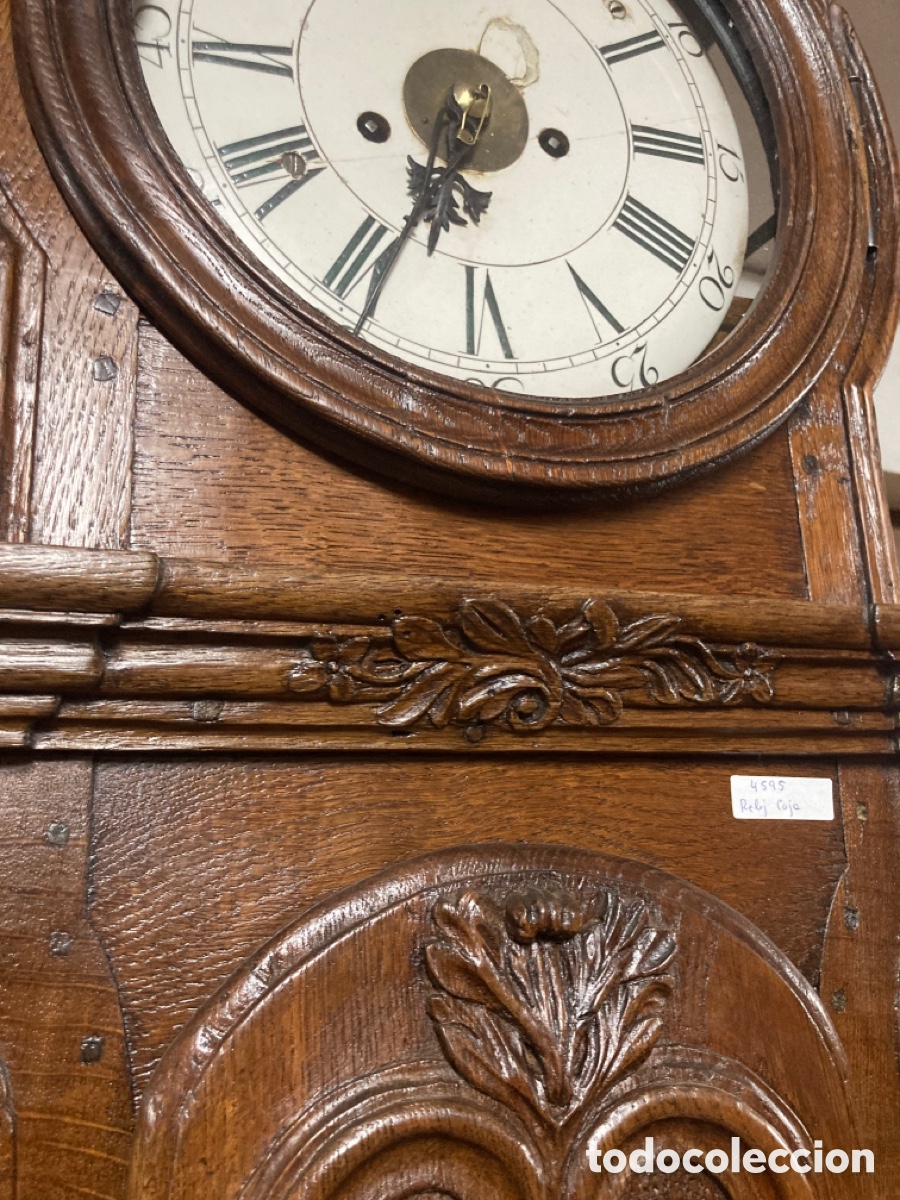 Antig&uuml;edades: Antiguo reloj con caja 1 polea - Foto 6