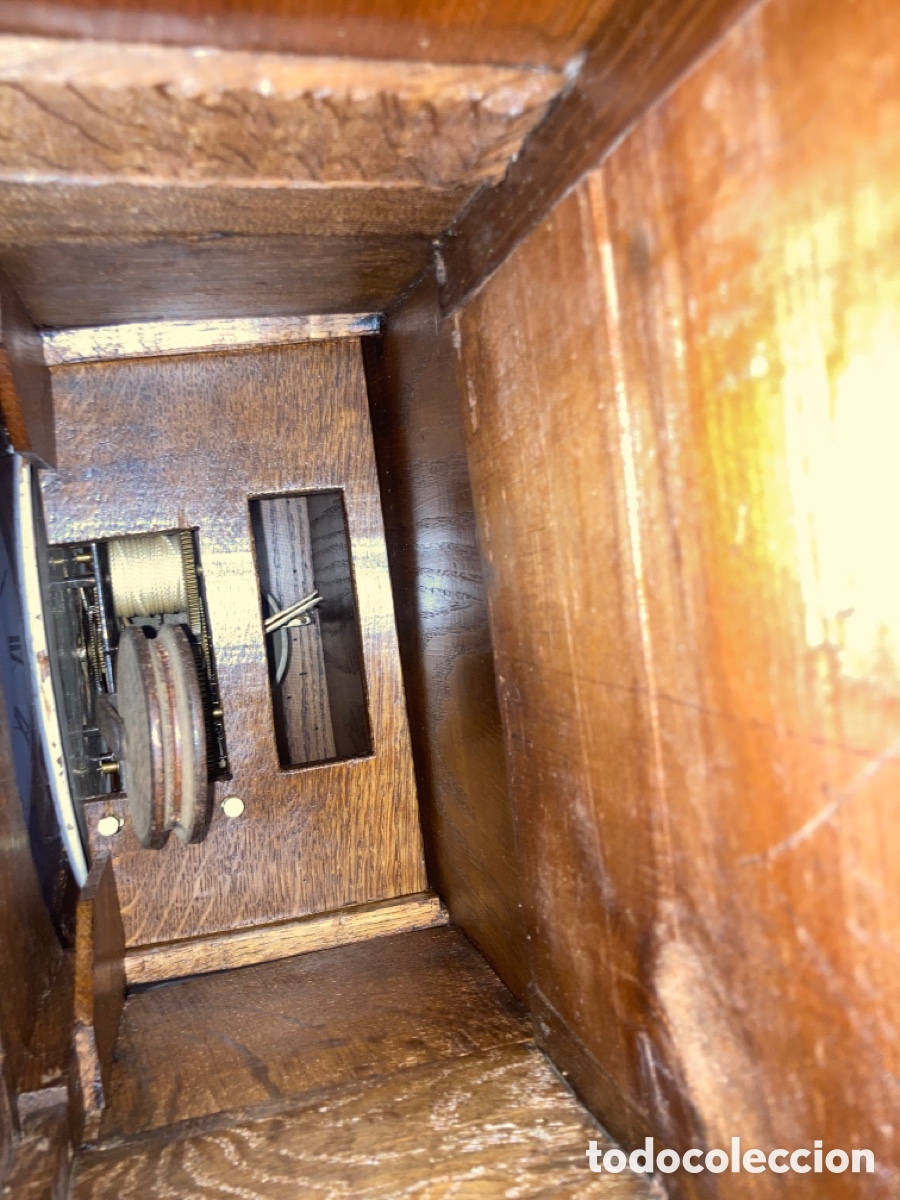 Antig&uuml;edades: Antiguo reloj con caja 1 polea - Foto 10