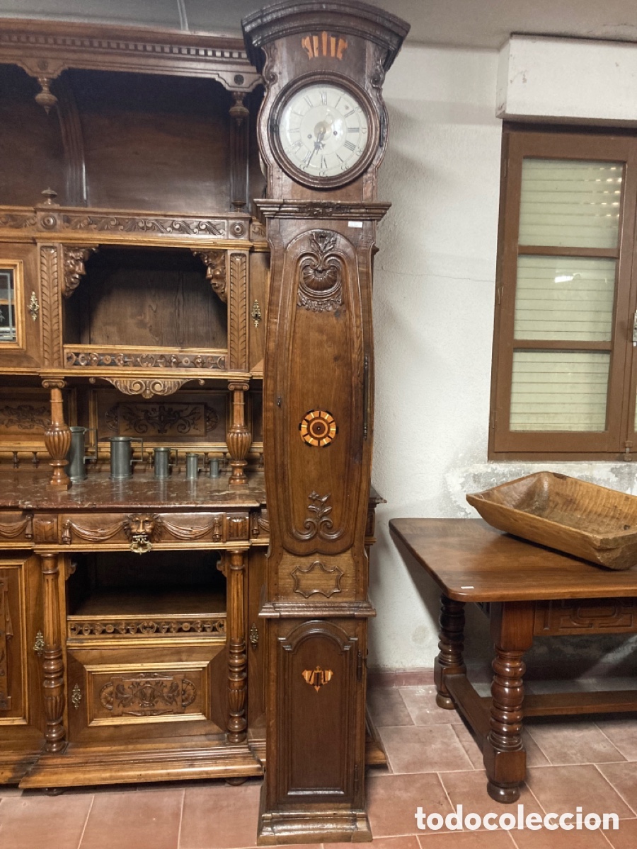 Antig&uuml;edades: Antiguo reloj con caja 1 polea - Foto 1