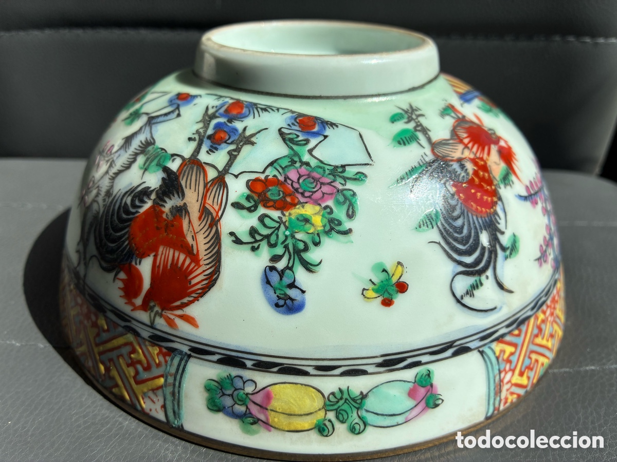 Antig&uuml;edades: Cuenco Porcelana chino XX - Foto 7