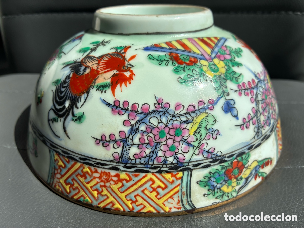 Antig&uuml;edades: Cuenco Porcelana chino XX - Foto 8