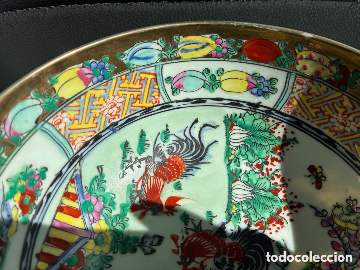 Antig&uuml;edades: Cuenco Porcelana chino XX - Foto 9