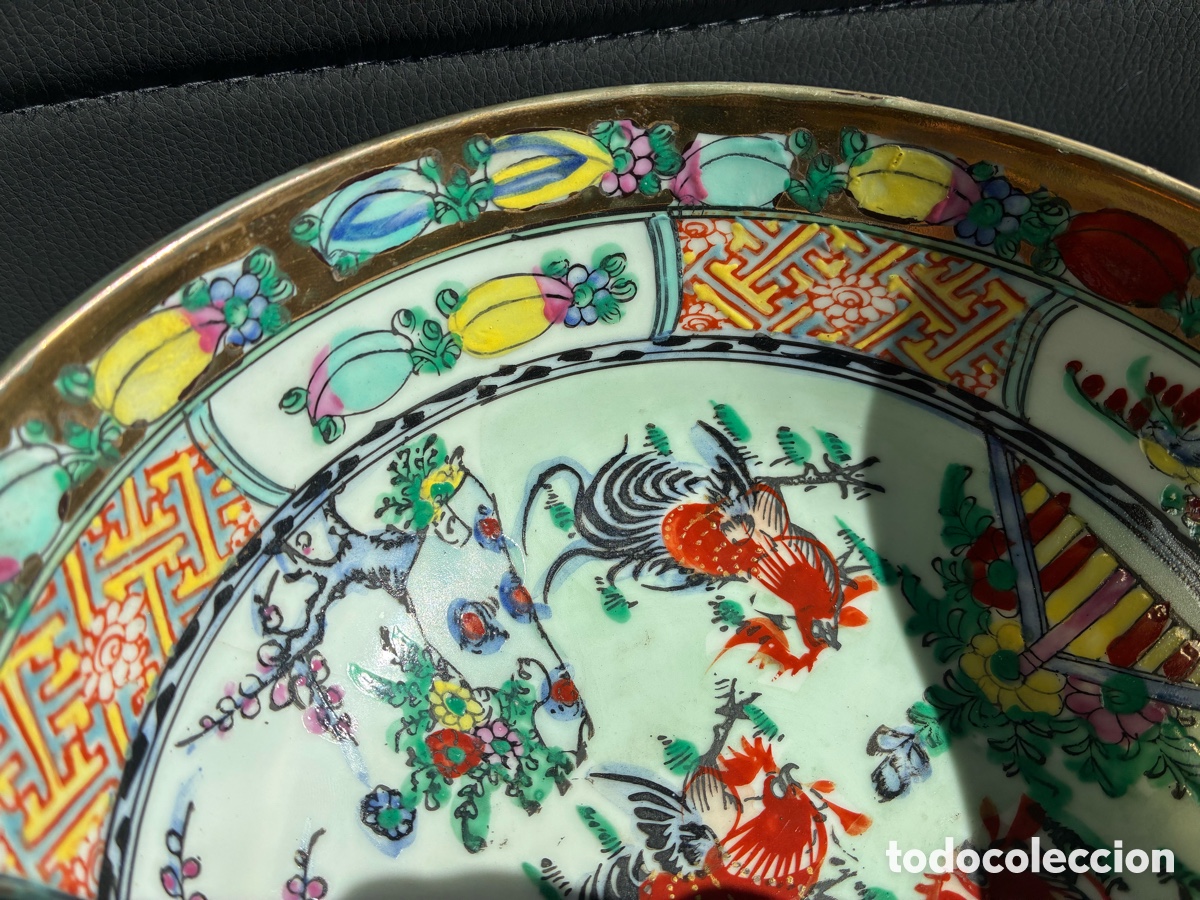 Antig&uuml;edades: Cuenco Porcelana chino XX - Foto 12